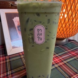 ชาเขียวใส่บุกไข่มุก