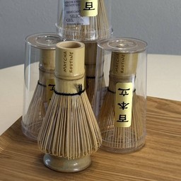 Chasen matcha routine