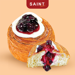 ครัวซองต์บลูเบอร์รี่ครีมชีส