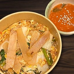 สุกี้แห้งหมึกกรอบ