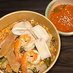 สุกี้แห้งทะเล