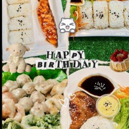 B&T กุยช่ายนึ่ง ทอดปอเปี๊ยะทอด ของทอดๆ ข้าวเกาหลี ตลาดพระเงิน