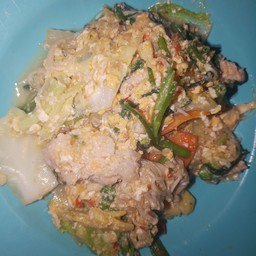 สุกี้ไก่แห้ง