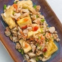 เต้าหู้ออร์แกนิคคั่วพริกเกลือ