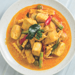 เต้าหู้ออร์แกนิคผัดเผ็ด