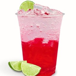 น้ำแดง+มะนาว+โซดา