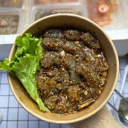 ยำมะนาวกุ้งสด