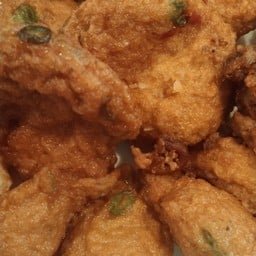 ร้านทอดมันปลาแม่กลอง ตลาดบุญอนันต์