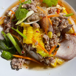 ส้มตำ ฅน ร้อยเอ็ด ตลาดท่าวังทอง