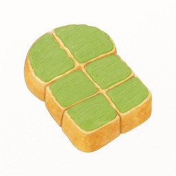 ปังปิ้งสังขยาใบเตย