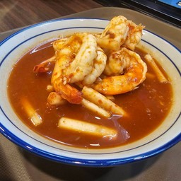 แกงส้มไหลบัวกุ้งสด