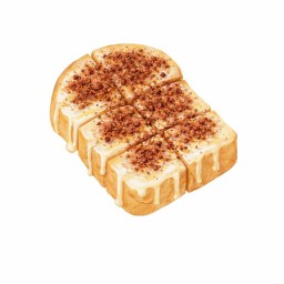 ปังปิ้งโอวัลตินเนยนม