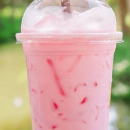 นมชมพูเย็น