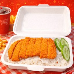 [New] ข้าวไก่ทอดคัตสึกรอบๆ! 1 ชิ้น