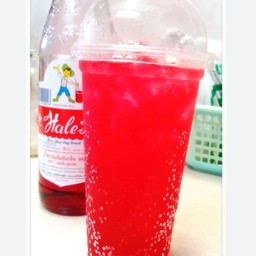 น้ำแดงเฮซ์บลูบอย ไม่โซดา