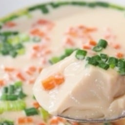 KH03.88 กึ่งบุพเฟต์ ข้าวไข่ตุ๋น 2 ฟอง /เลือกใส่เนื้อสัตว์ได้ไม่อั้น