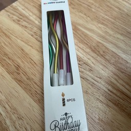 เทียนวันเกิดแบบยาว