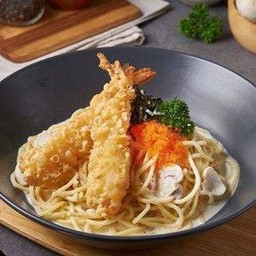 สปาๆคาโบนาร่ากุ้งทอด285