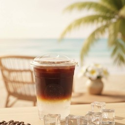 อเมริกาโน่เย็นน้ำมะพร้าว