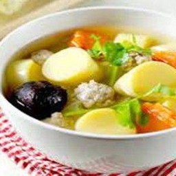 ต้มจึดเต้าหู้หมูสับ