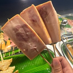 หมูสเต็กแฮมย่าง