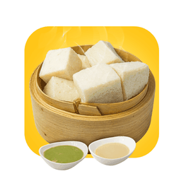 F26-ขนมปังนึ่งซอสสังขยาใบเตย