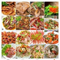 ยำ 39. ( ร้านนี้ ไม่ใส่ ผงชูรส)