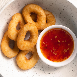 ปลาหมึกทอด