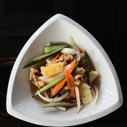 หมูทอดราดซอสเปรี้ยวหวาน (เล็ก)