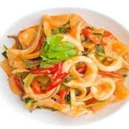 หมืกผัดไข่เค็ม