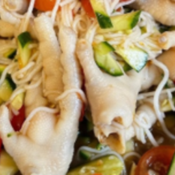 KF04.43 ตำแตงเท้าไก่ตุ๋น 150 กรัม