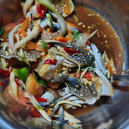 ตำทะเล ปลาร้า/ไทย