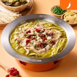 เนื้อวัวสไลซ์ต้มผักกาดดองโบราณ