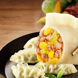 猪肉玉米手工大饺子 10个装 特价