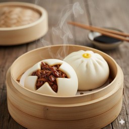 ซาลาเปาไส้ไก่เทอริยากิ 2 ลูก