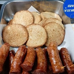 หมูยอดทอด 1 ชิ้น