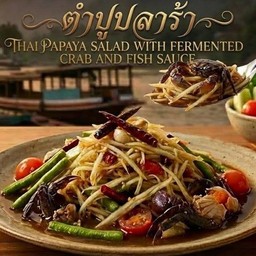 ตำปูปลาร้า