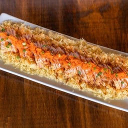 ดับเบิ้ลเอบิโรลแซลมอนสไปซี่ 8 คำ