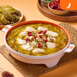 ปลาต้มผักกาดดองโบราณ สำหรับสองคน