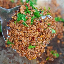 กะเพราเนื้อสับ