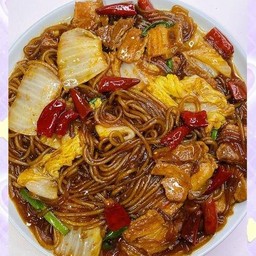 猪肉白菜炖粉条