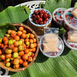 พุทราเชื่อม ประมาณ 3 ขีด (กระปุก) ( ไม่คลีนแม่ฝากขาย)