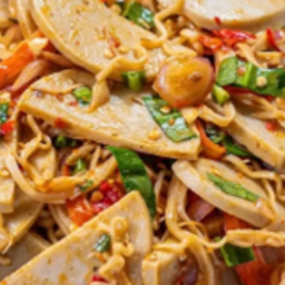 KF04.52 ตำเส้นบะหมี่เปลือยกาย 1 แพ็ค หมูยอ 150 กรัม