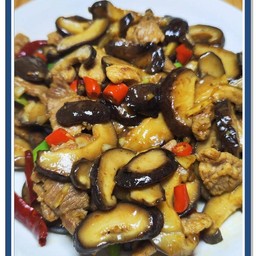 香菇炒肉