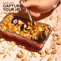 CAPTURE YOUR HEART Salted Caramel Mixed Nuts Loaf Cake