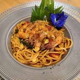 สปาเก็ตตี้ซอสกุ้ง