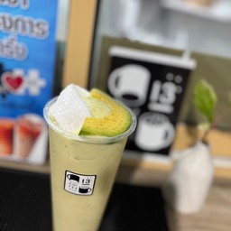 อะโวคาโด้มะพร้าวนมสดปั่น แก้ว22oz