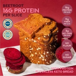 HIGH-PROTEIN BEETROOT SUPERFOODS FLOURLESS BREAD