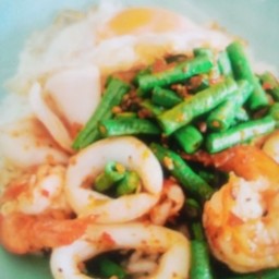 พริกแกงทะเล ธรรมดา