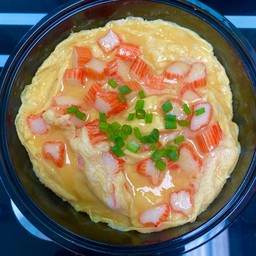 ข้าวไข่ข้นปูอัด